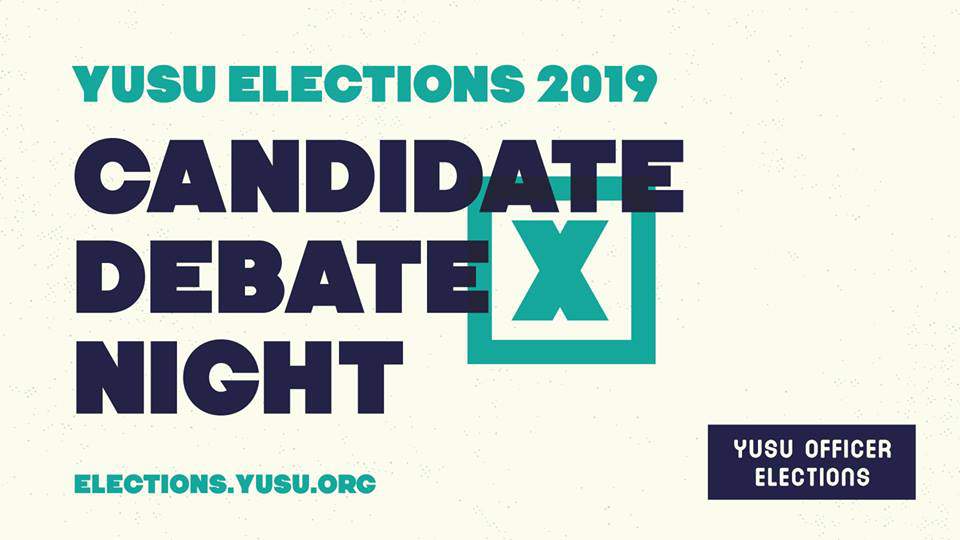 LIVE YUSU Elections: Candidate Debate Night