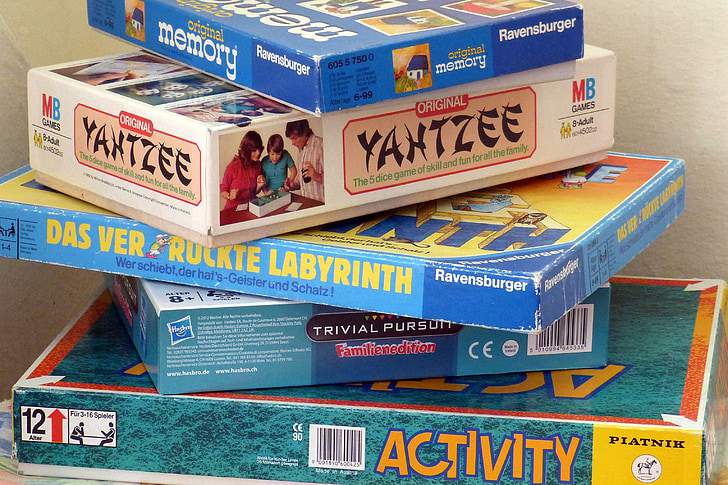 Board games for bored students